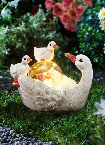 Solarleuchte G&auml;nse 