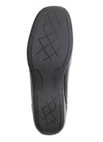 ELENA EDEN, klassische Damen-Slipper, mit herausnehmbarem Fu&szlig;bett SCHWARZ-BRAUN