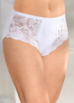 Viererpack Slips mit elastischer Spitze 