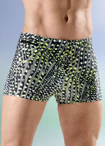 Badehose in höherer Kastenform 