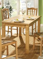 Esstisch aus Massivholz Tanne NATUR