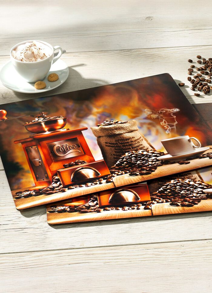 Platz-Set mit m&ouml;belschonender Unterseite, 2-teilig 