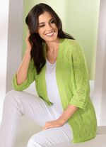 Strickjacke in Mustermix 