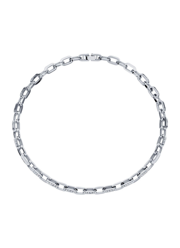 Für Sie und ihn: Halskette mit Kristallen 