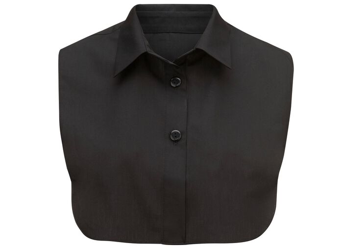 Klaus Modelle, Damen-Blusenkragen, aus feinem Popeline 