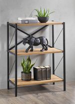 Standregal mit Rahmen aus Metall 