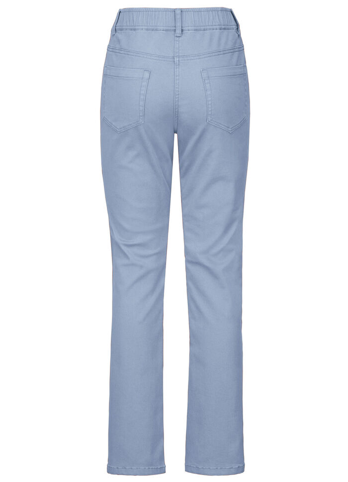 Hose mit funkelnden Glitzersteinchen HELLBLAU