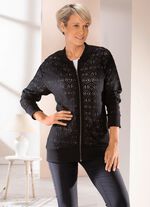 Jacke mit Stehkragen 