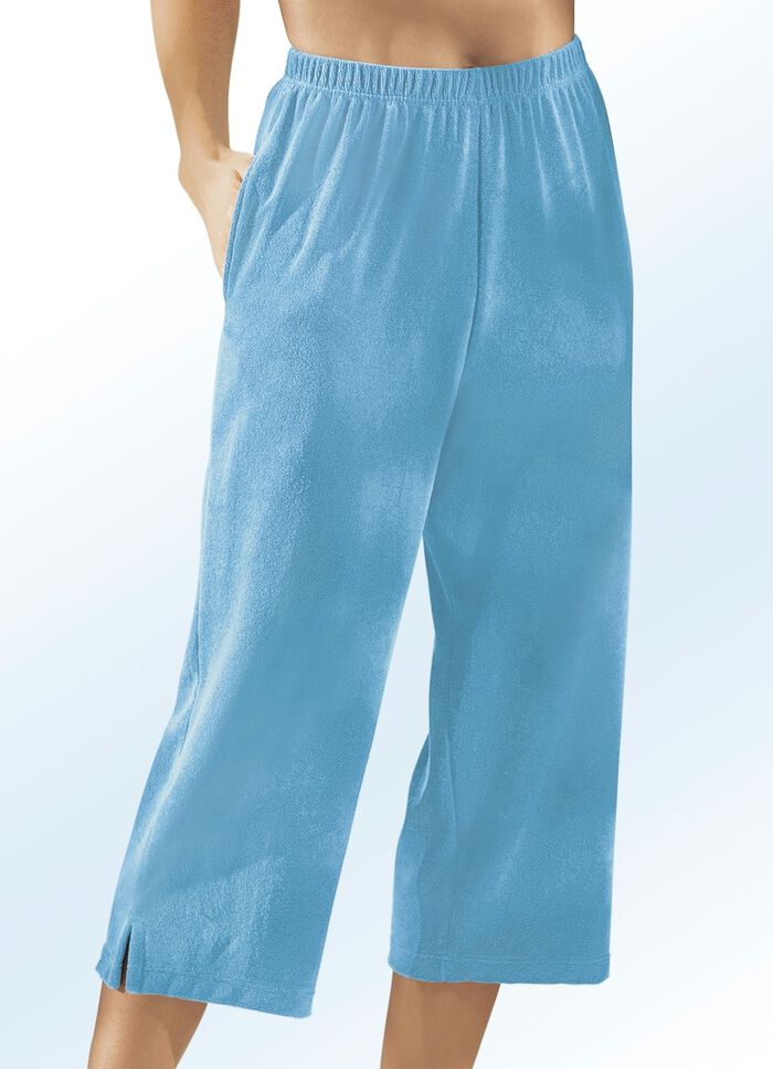 Frottier-Hose in Capriform T&Uuml;RKIS