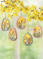 Beleuchtete Ostereih&auml;nger, 5er-Set 