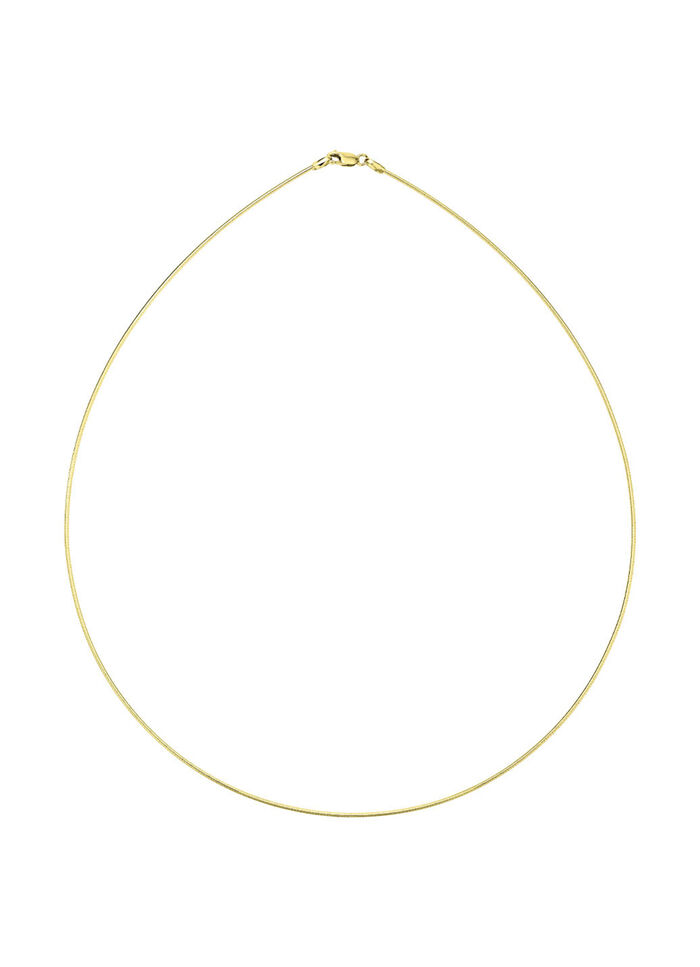 Hochwertiger Omega-Halsreif aus Gold 585/- fein 