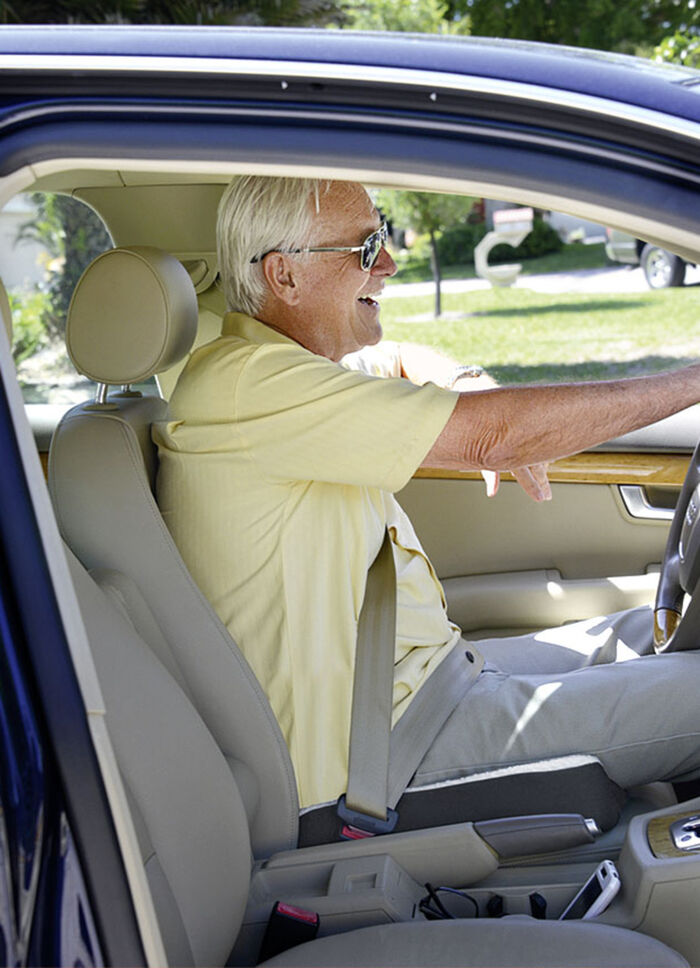 Gelkissen für bequemes Sitzen 