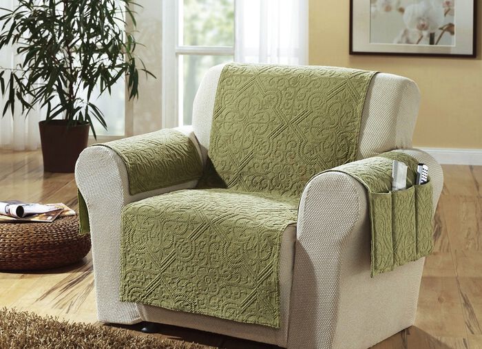 Wohnaccessoires aus gewebtem Jacquard-Strukturgewebe 