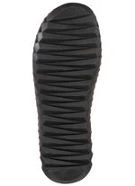 Gemini Bootie aus dezent schattiertem Rind-Nappaleder SCHWARZ-BORDEAUX