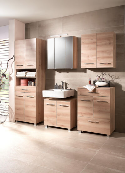 Badmöbel-Programm, auch hängend montierbar 