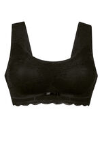 Superbequemer Anita BH aus elastischer Spitze SCHWARZ