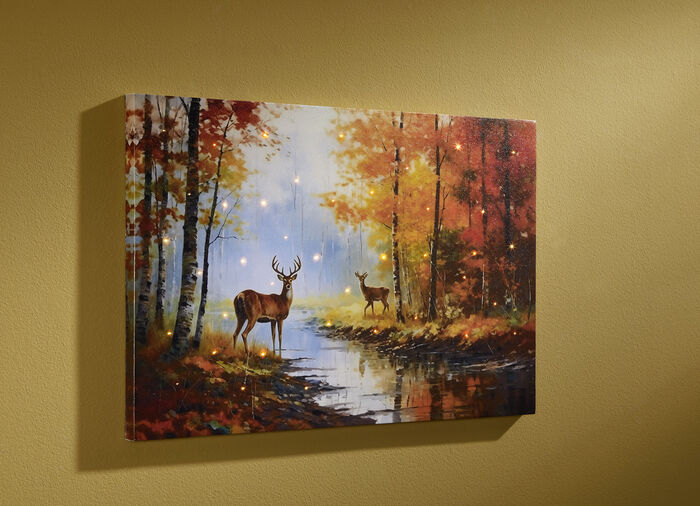 LED-Bild mit Fernbedienung 