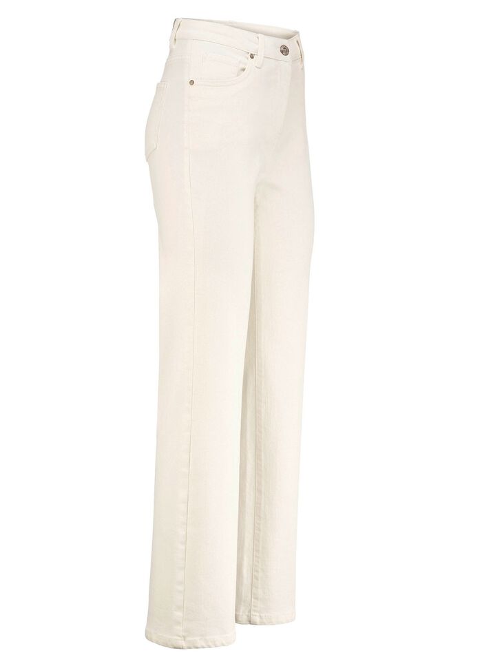 Jeans mit weitem Beinverlauf 