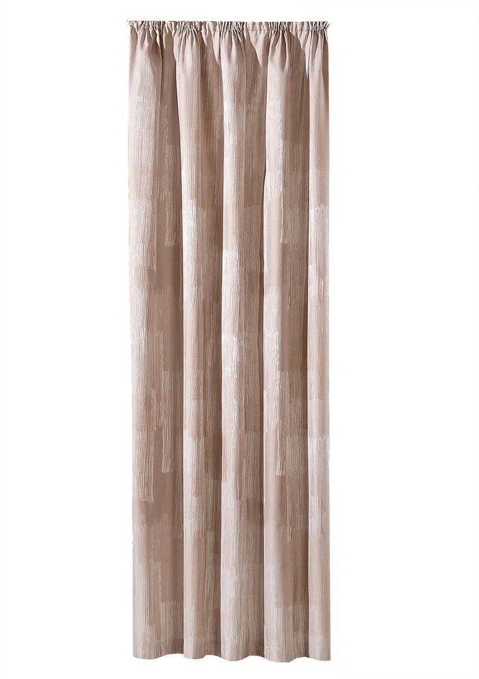 Blickdichte &Uuml;bergardinen-Garnitur mit Universalschienenband 