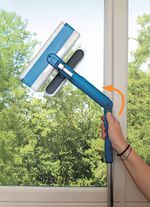 Fensterreinigungssystem von Livington WEISS-BLAU