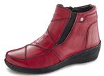 Gemini, bequeme Damen-Boots, Weite H, mit herausnehmbarem Fußbett BORDEAUX