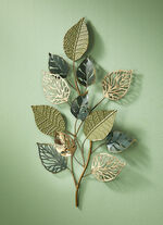 Wanddekoration aus robustem Metall 