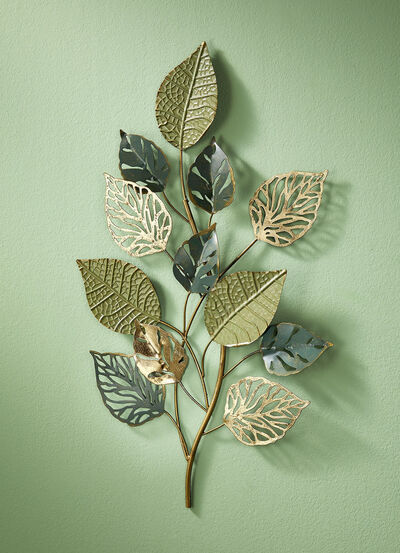 Wanddekoration aus robustem Metall 