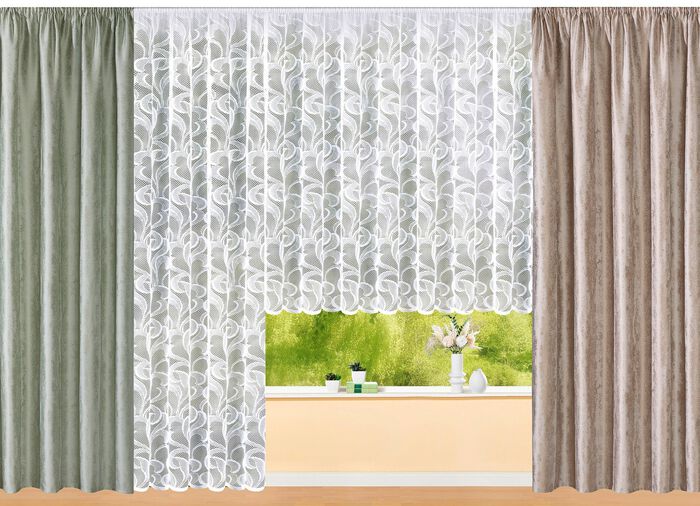 Einzelschal im Marmor-Design 