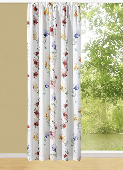 &Uuml;bergardine mit Universalschienenband 