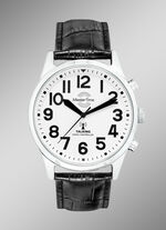 Funk-Herrenuhr mit sprechender Zeitansage 