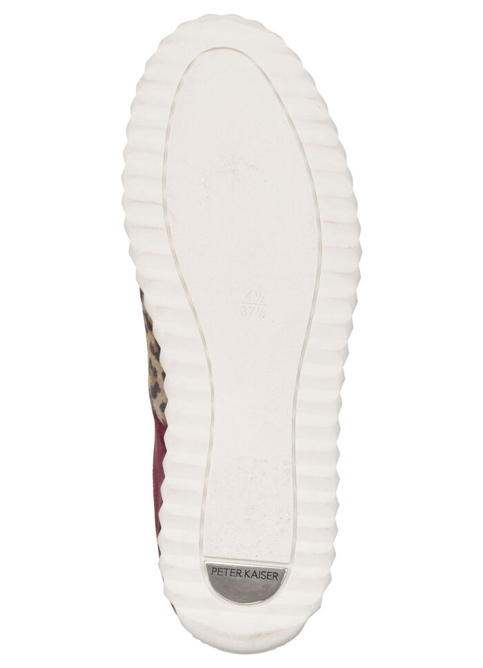 Peter Kaiser, trendige Damen-Sneaker, mit herausnehmbarem Fußbett BORDEAUX-BRAUN