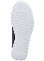 Waldläufer, bequeme Damen-Slipper, Weite H, mit herausnehmbarem Fußbett DUNKELBLAU