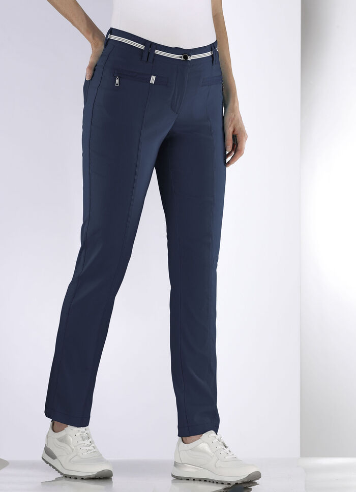 Aufwendig gearbeitete Hose MARINE