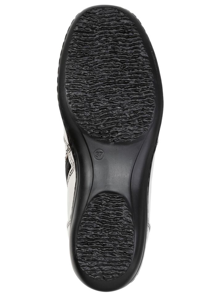 ELENA EDEN, bequeme Damen-Boots, Weite H, mit herausnehmbarem Fu&szlig;bett ECRU