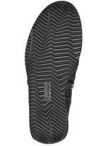 Waldläufer, bequeme Damen-Stiefeletten, Weite H, aus Hirschleder SCHWARZ