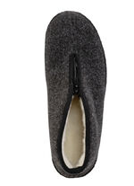 Textil-Stiefelette mit praktischem Reißverschluss SCHWARZ