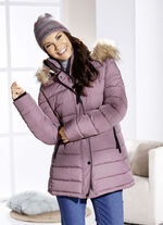 Funktions-Longjacke mit abnehmbarer Kapuze 