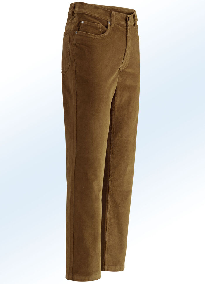 Cordhose in 4 Farben COGNAC
