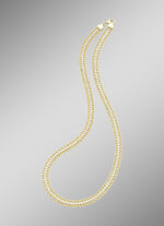 In Bicolor: Garnitur mit synth. Zirkonia 