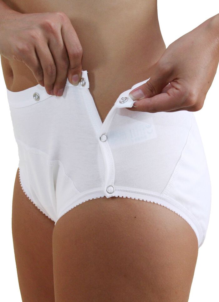 Hygiene-Damen-/Herren-Slip, kn&ouml;pfbar, von Hydas 