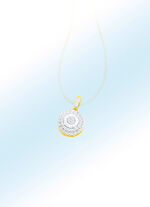 Anh&auml;nger mit 44 Brillanten 