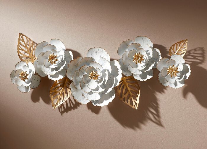 Wanddekoration aus Eisen 