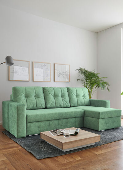 Polsterecke mit Bettfunktion 