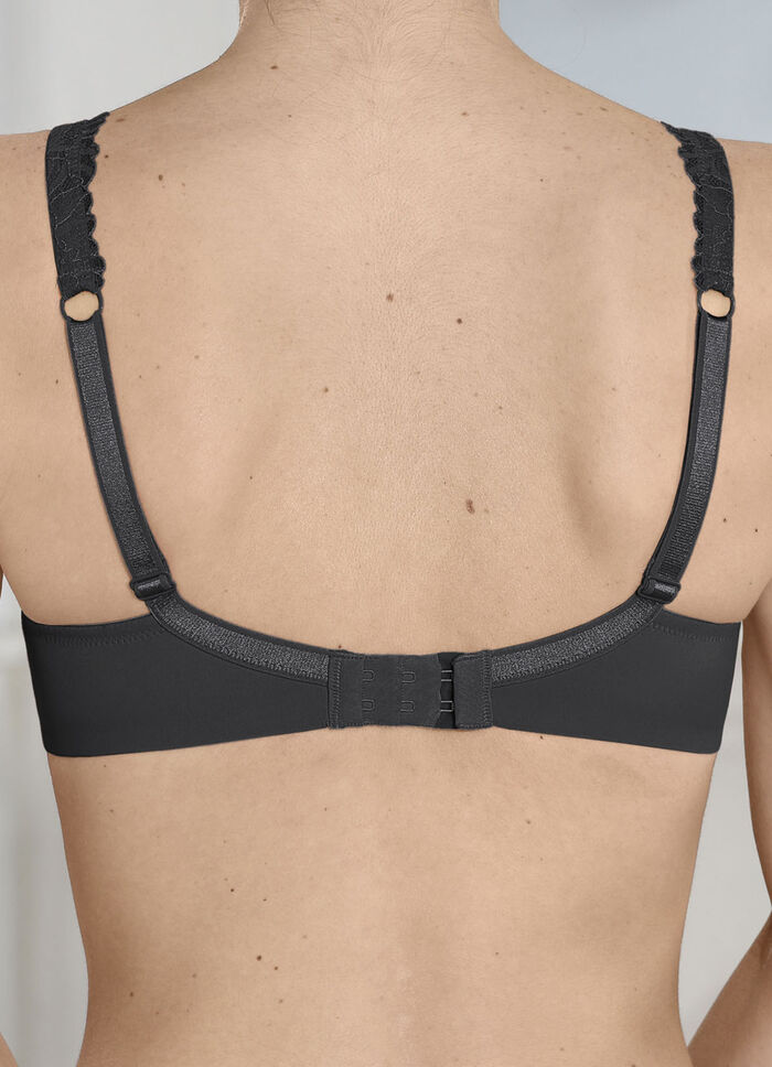 LingaDore Bügel-BH mit atmungsaktiven Spacer-Cups SCHWARZ