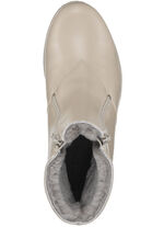 ELENA EDEN Stiefelette aus weichem Nappaleder BEIGE