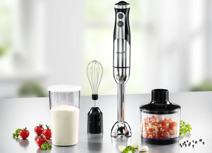 Korona Stabmixer-Set mit Zerkleinerer 