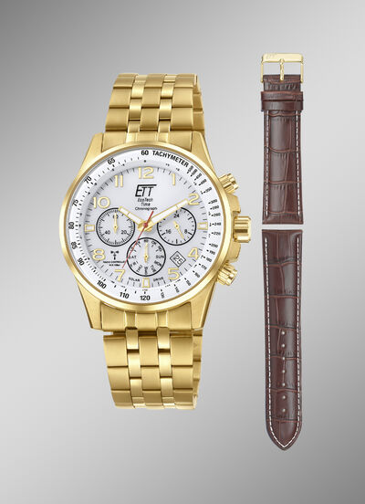Funk-Solar-Herrenuhr ETT EGS-11614-42MS 