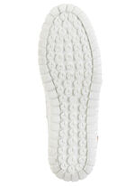 Gemini, sommerliche Damen-Schnürschuhe, Weite G, mit herausnehmbarem Fußbett WEISS