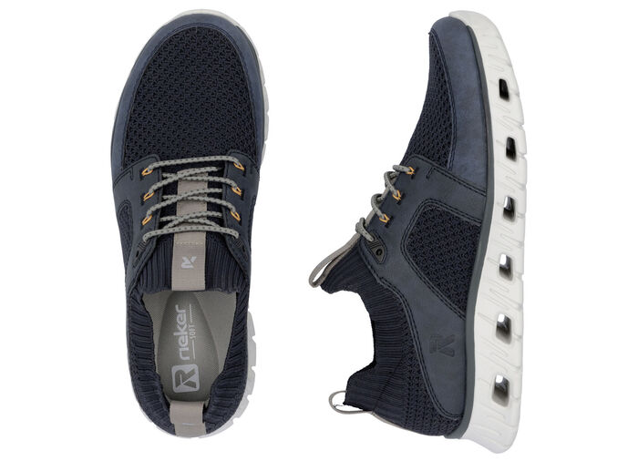 Rieker Sneaker mit elastischer Zierschnürung DUNKELBLAU