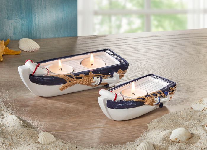 Teelichthalter, 2er-Set 